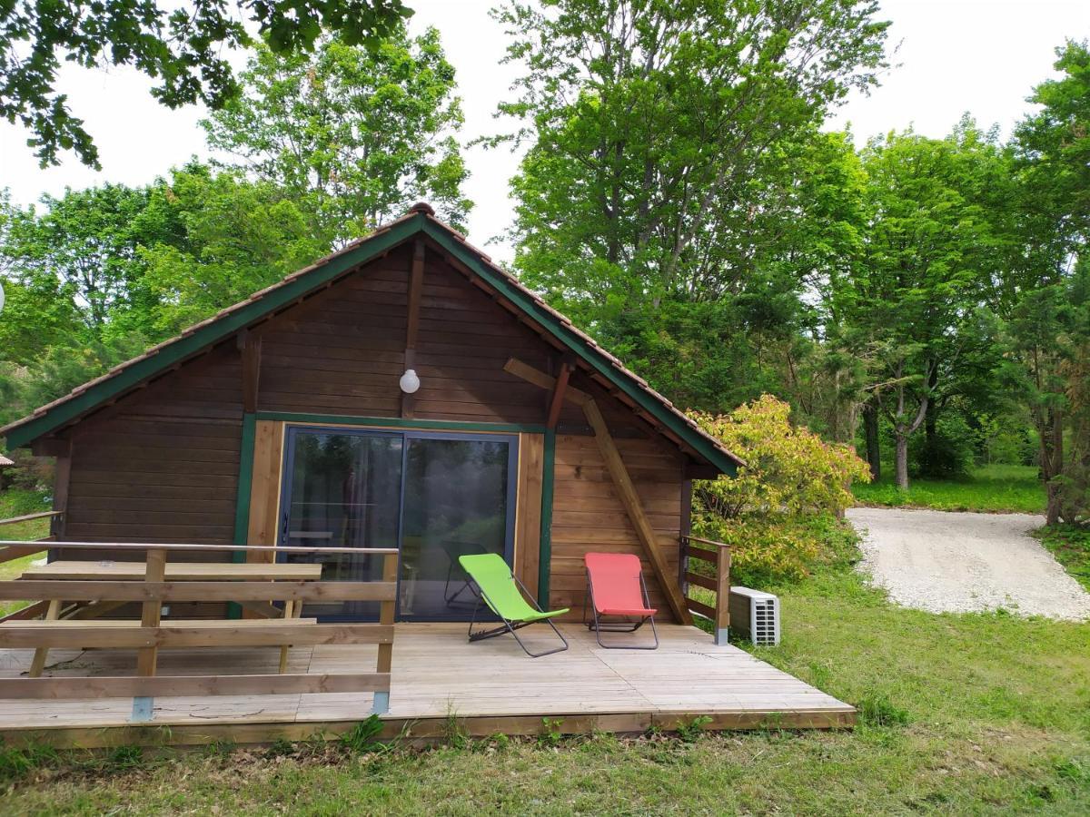 Camping Domaine De Senaud Albon Esterno foto