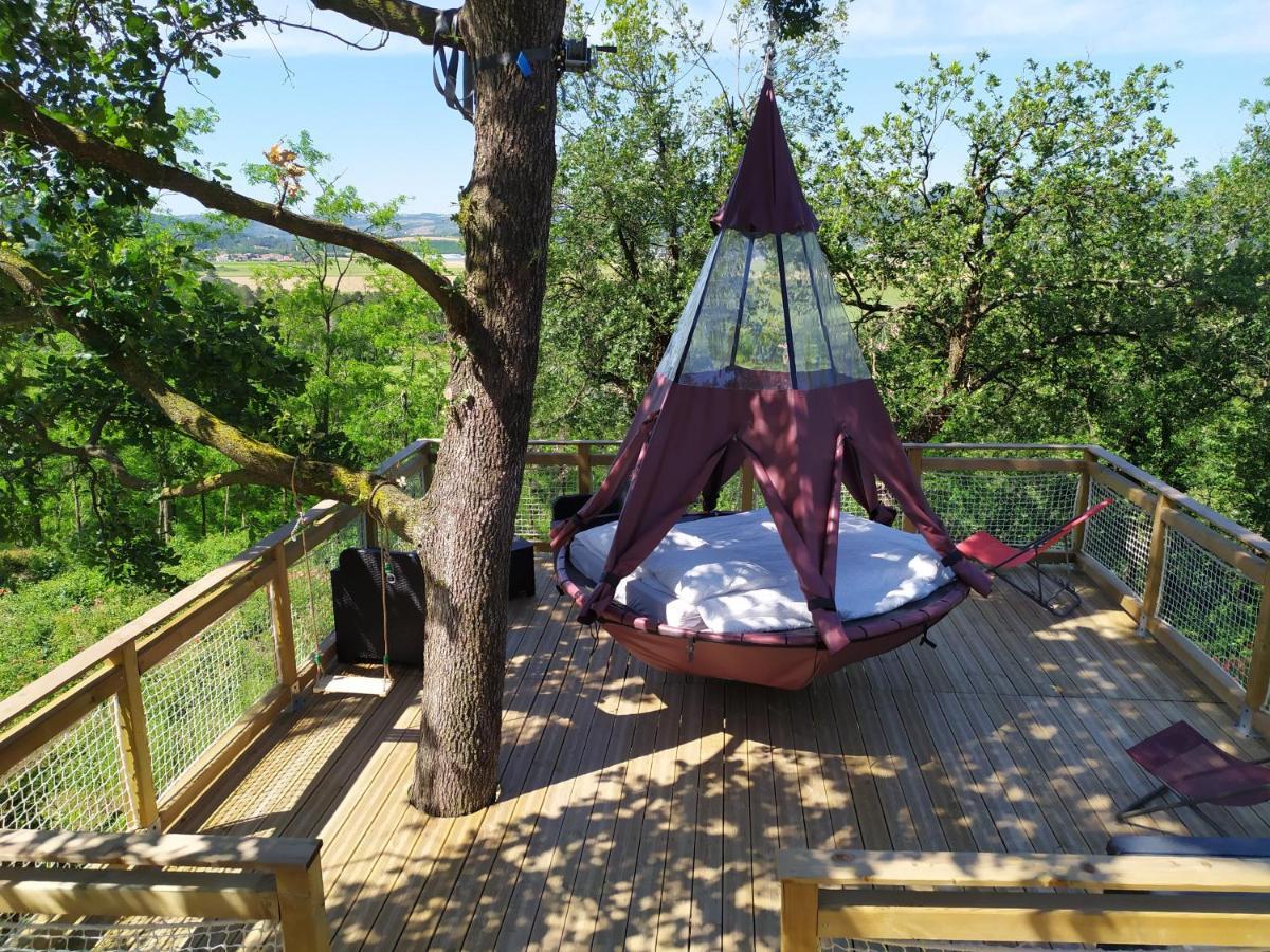Camping Domaine De Senaud Albon Esterno foto