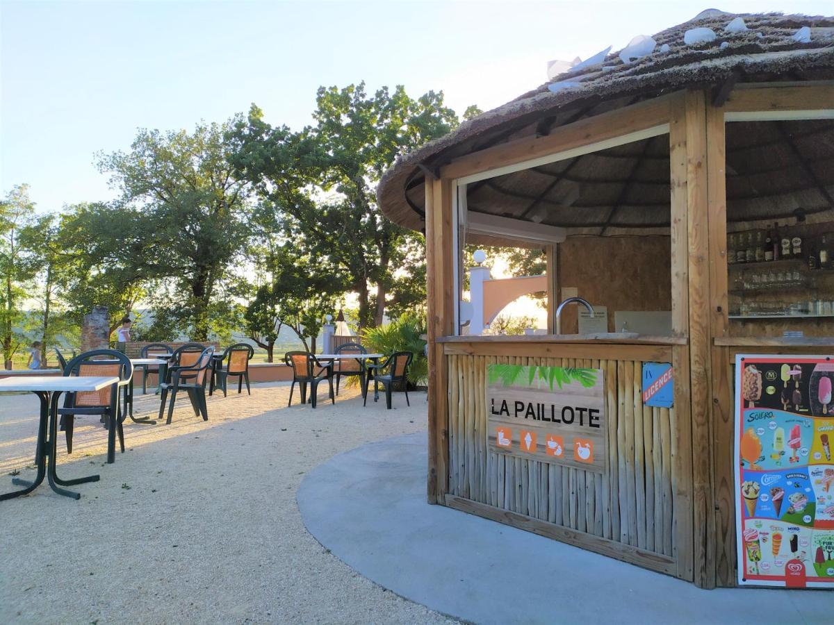 Camping Domaine De Senaud Albon Esterno foto