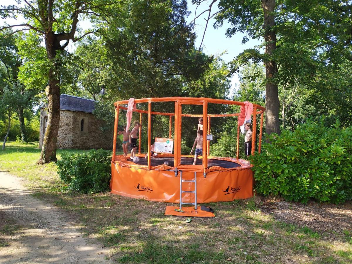 Camping Domaine De Senaud Albon Esterno foto