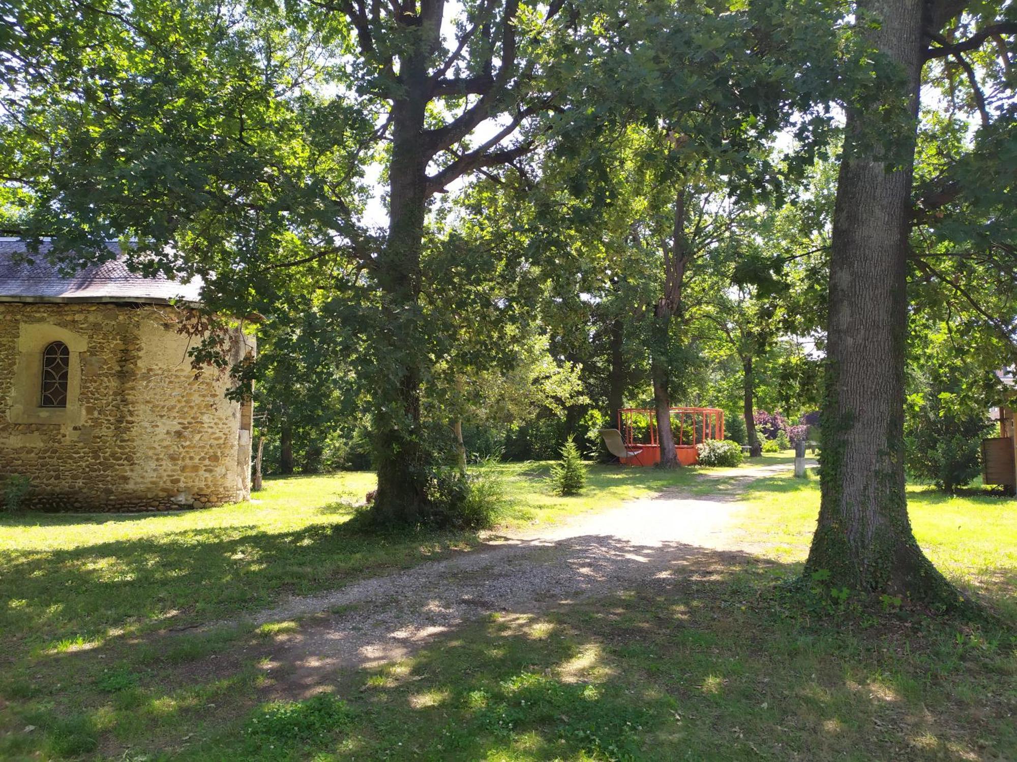 Camping Domaine De Senaud Albon Esterno foto